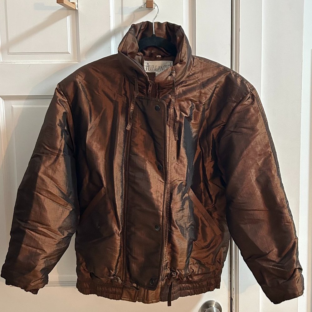 Vintage Avalanche Windbreaker Iridescent Jacket